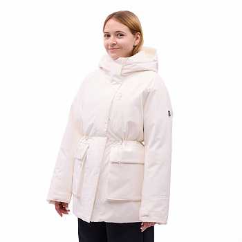 AYMV296-4 Пуховик длинный Sports Style белый